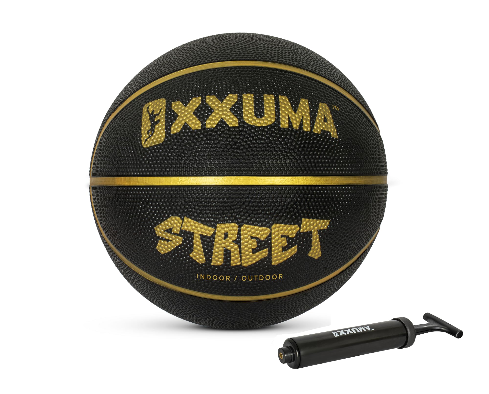 XXUMA Rubber Street Black Basketball Size -7 with Free Pump (B0DHCT9113) Amazon Price History, Amazon Price Tracker