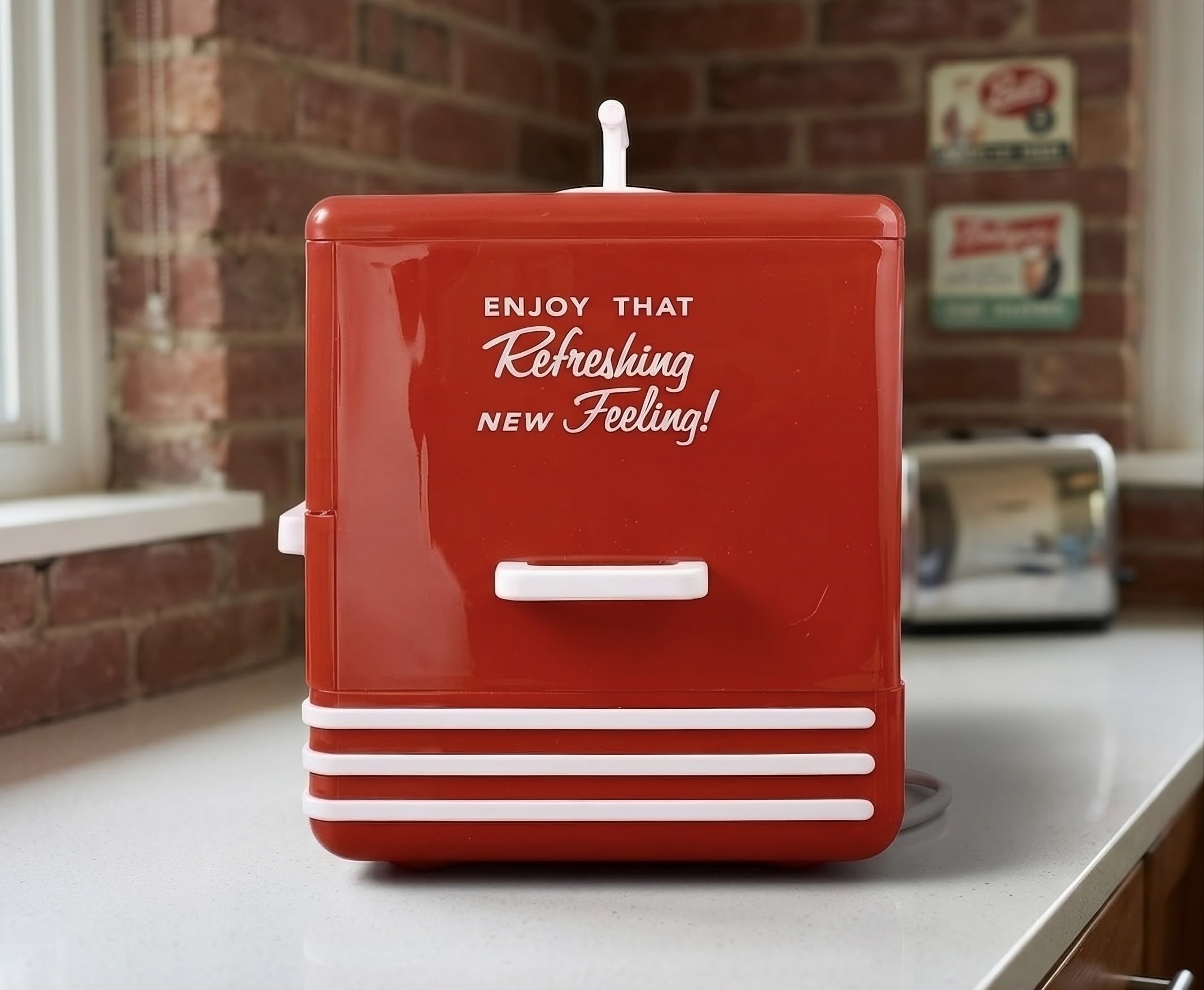 Salco Coca-Cola Hot Dog Maker – Steamer e scalda panini in stile Diner, 24 salsicce hot dog e 12 panini capacità, salsicce, verdure, pesce, gnocchi