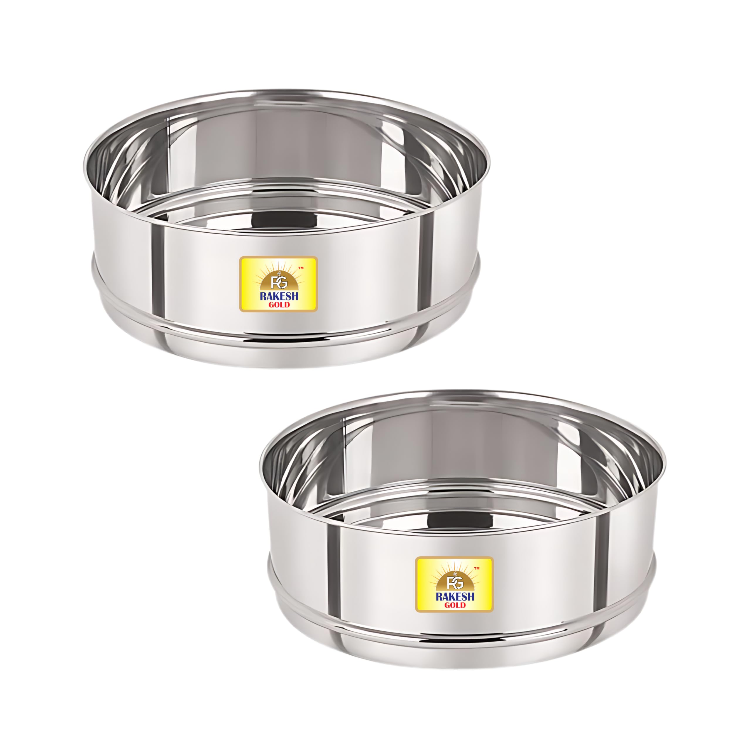 Rakesh Gold Cooker Separator - Stackable Stainless Steel -2