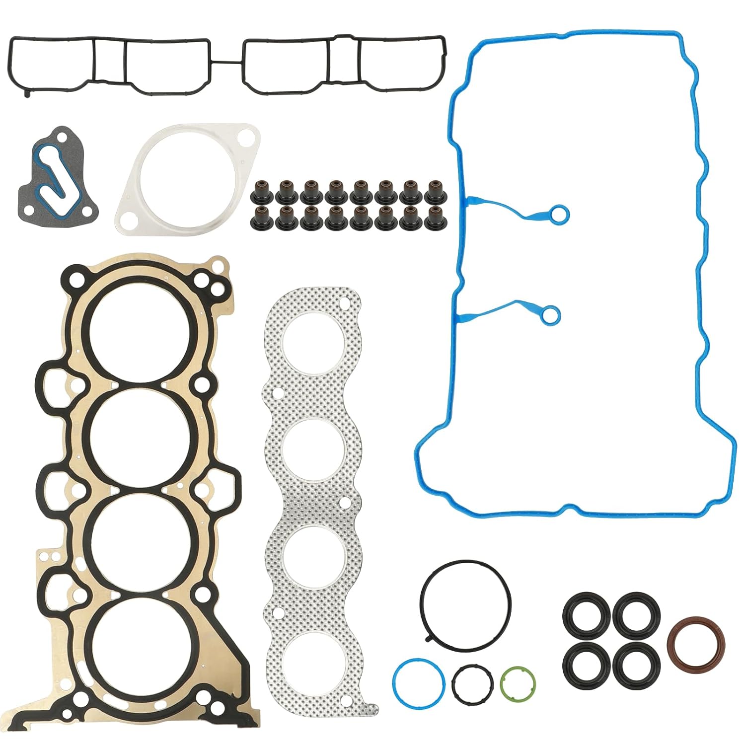 IRONTEK HSHY23 Cylinder Head Gaskets Set Kit fit for Hyunda Elantra 2011-2016 / Tucson 2014-2015, for Kia Forte 2014-2016/ Soul 2012-2015#HS26561PT, ES72486