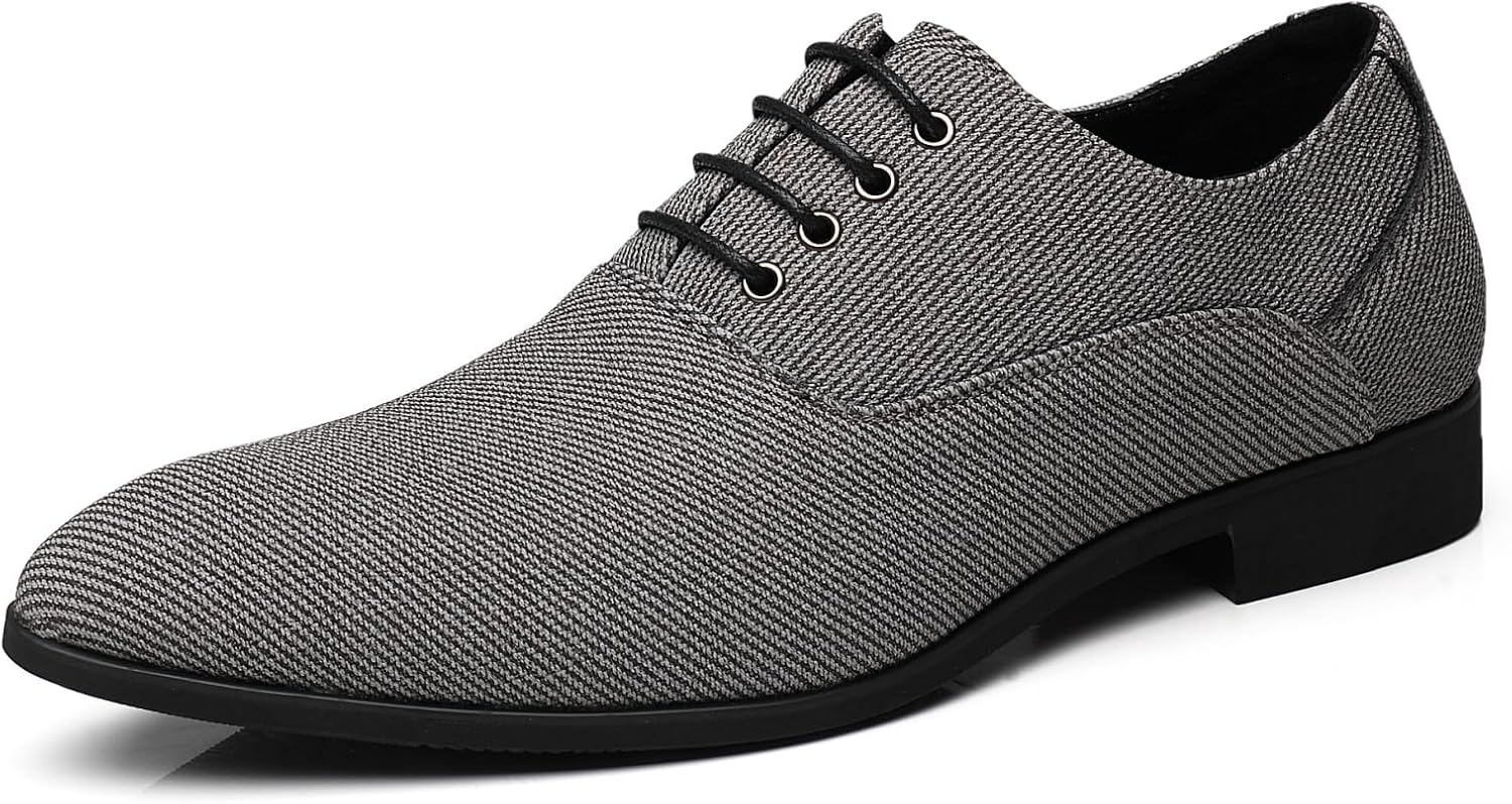 Men's Fashion Casual Oxford Shoes Lace-up Formal Bangladesh Ubuy