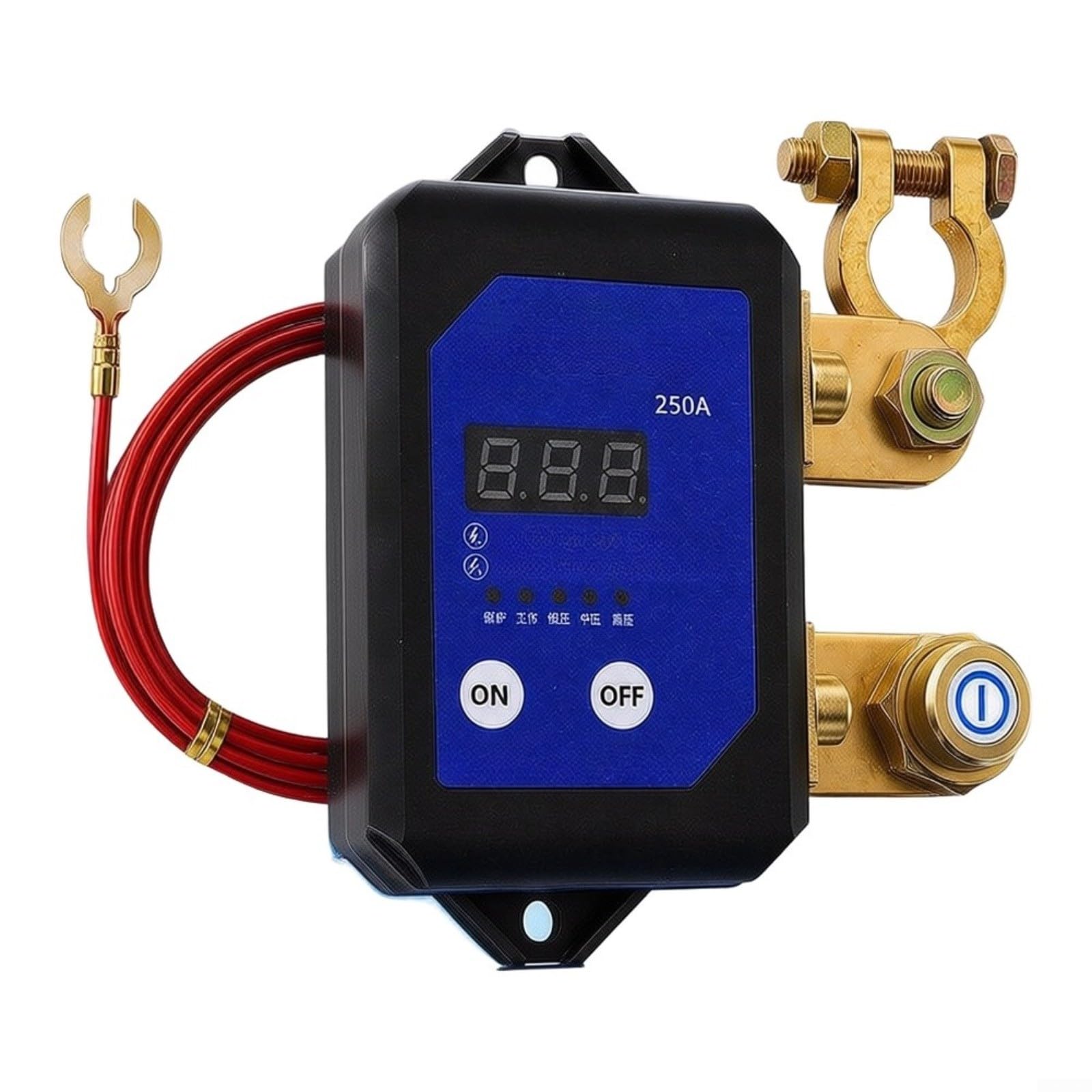Interruptor de separación de batería 12 V 24 V 250 A con mando a distancia