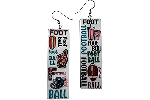 Football Earrings: The Perfect Accessory for Every Football Mom