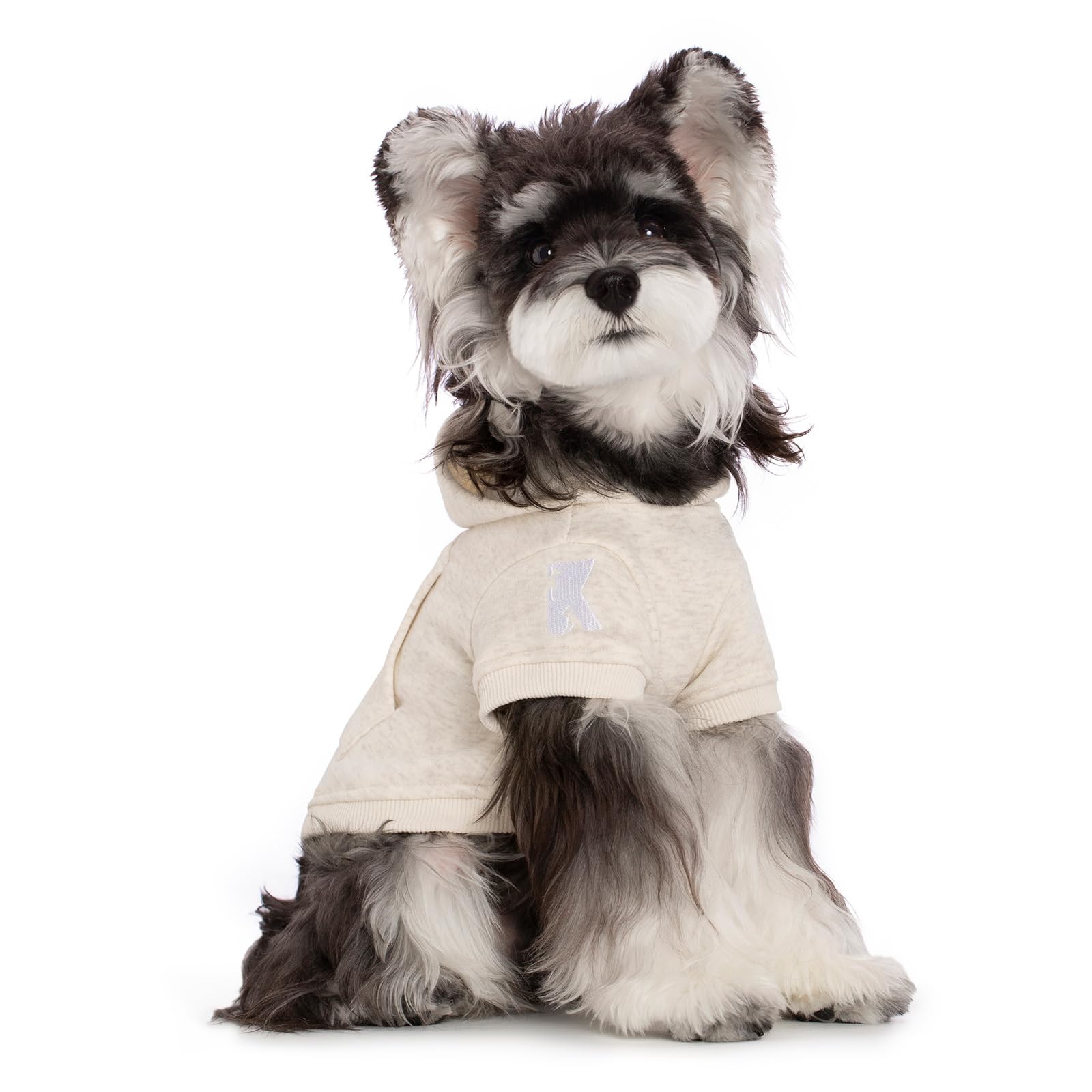 Koneseve Sudadera con capucha para perro, suéter de gato cálido con bolsillo, ropa suave para el uso diario, sudaderas básicas con capucha, ropa de abrigo de invierno, camiseta cómoda para todas las