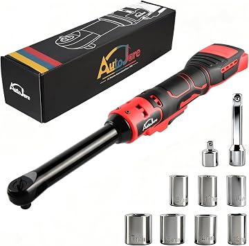 Extended Cordless Electric Ratchet Wrench 3/8" Power Ratchet Tool