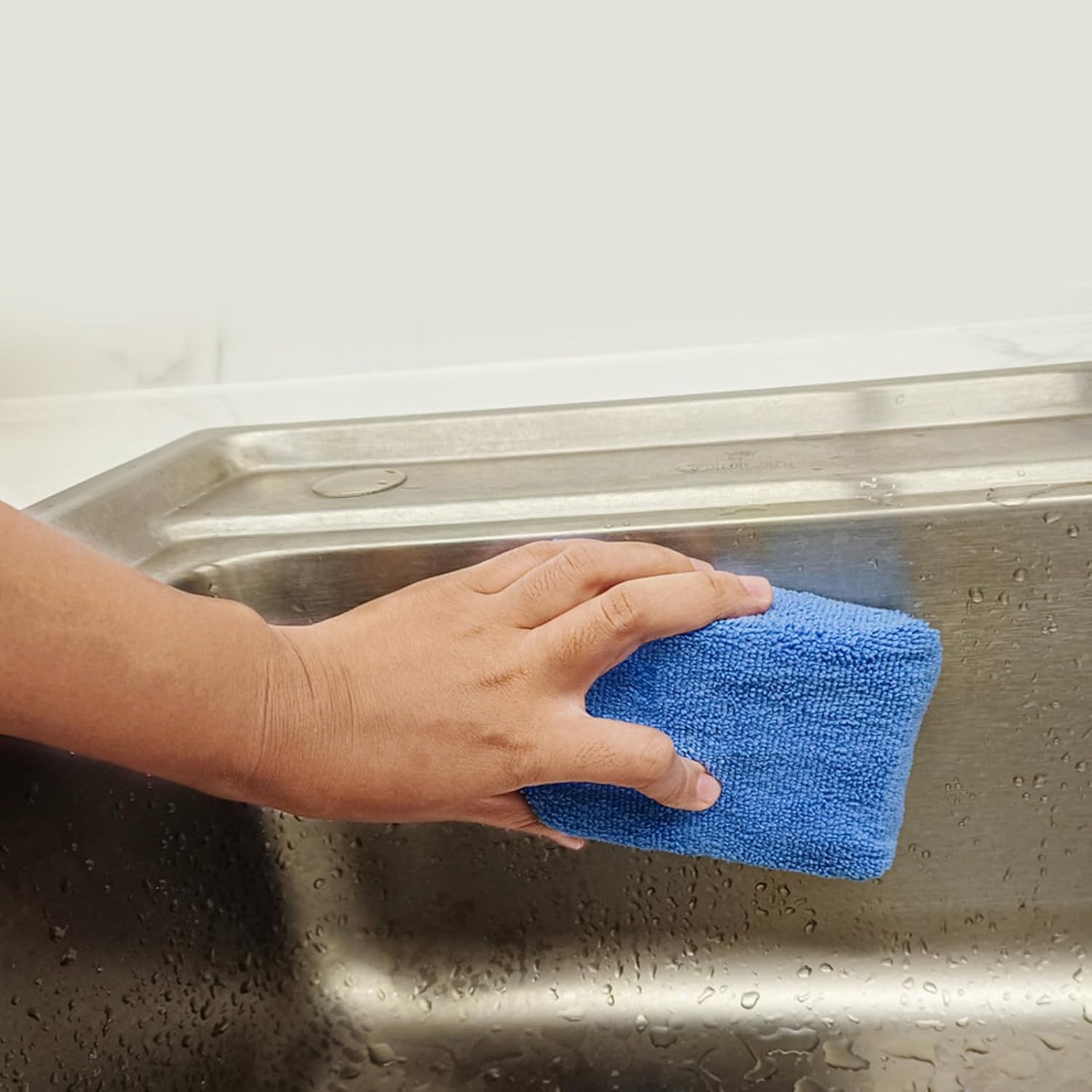 Set of 8 Car Wax Applicator Pads, Rectangle Foam Microfibre Applicator Pads, Apply and Distribute Evenly