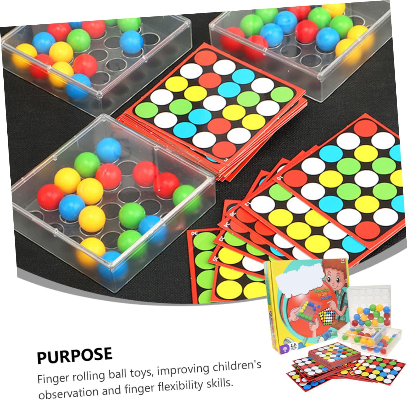 ifundom Wurfspielset für Kinder aus Kunststoff und Papier Pädagogisches Fingerspielzeug zur Problemlösungsfähigkeit und Handlichen Tragbarkeit für Outdoor und Rollenspiele
