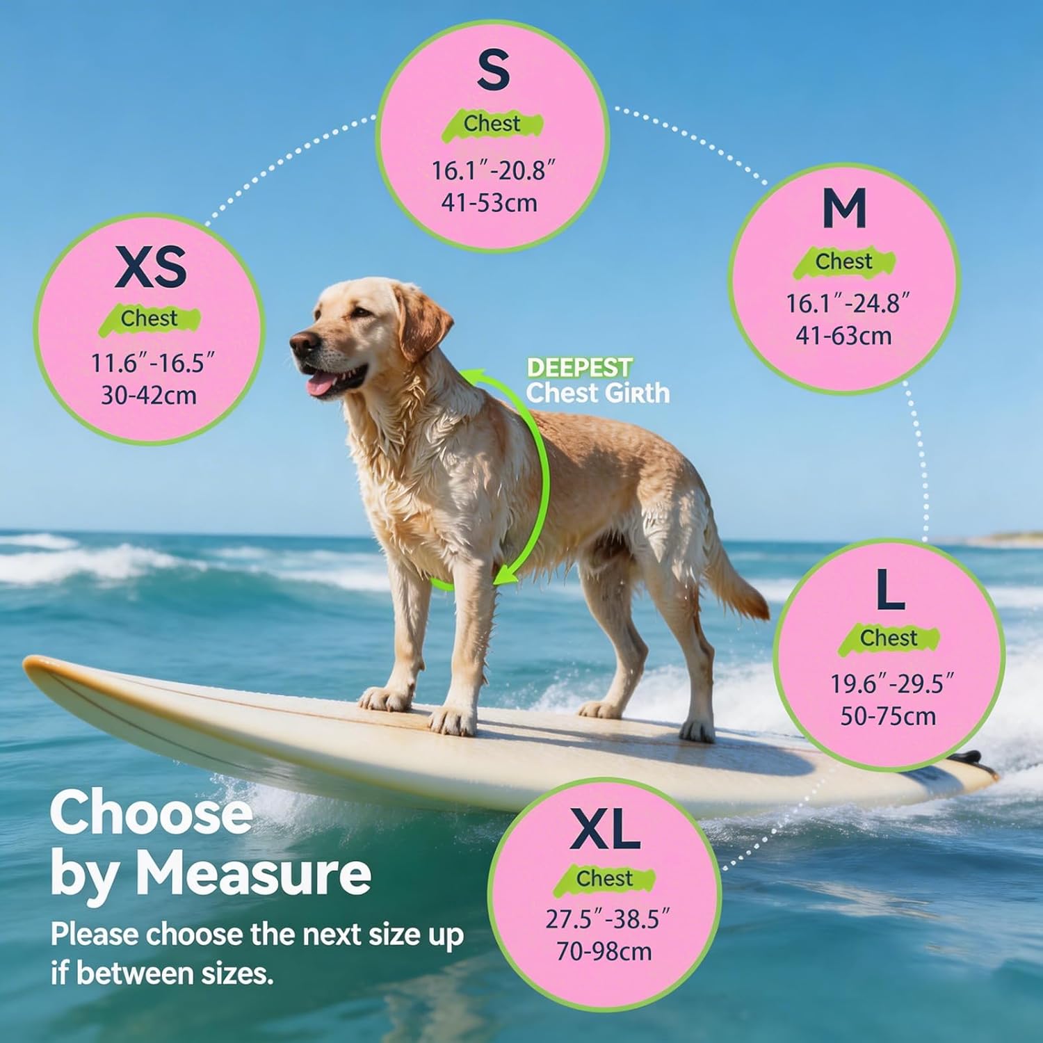 Dogcheer Dog Life Jacket with Double Rescue Handle, Reflective Dog Harness Life Vest for Swimming Boating, Adjustable Pet Swim Vest Dog Flotation Device DFD for Small Medium Large Dogs - Pink M