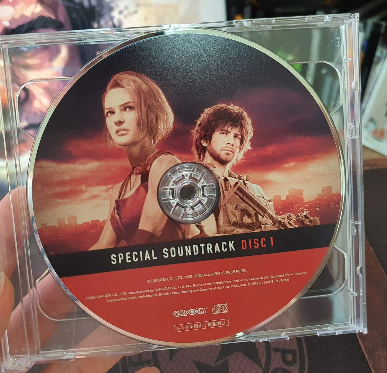 バイオハザードRE3 コレクターズエディション 未使用のサウンドトラックCD