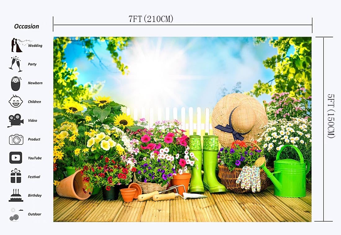 Flower Brick Wall Backdrop For Photography Valentine's Day Girls Photocall Background Windows Gifts Party Decoration Supplies
