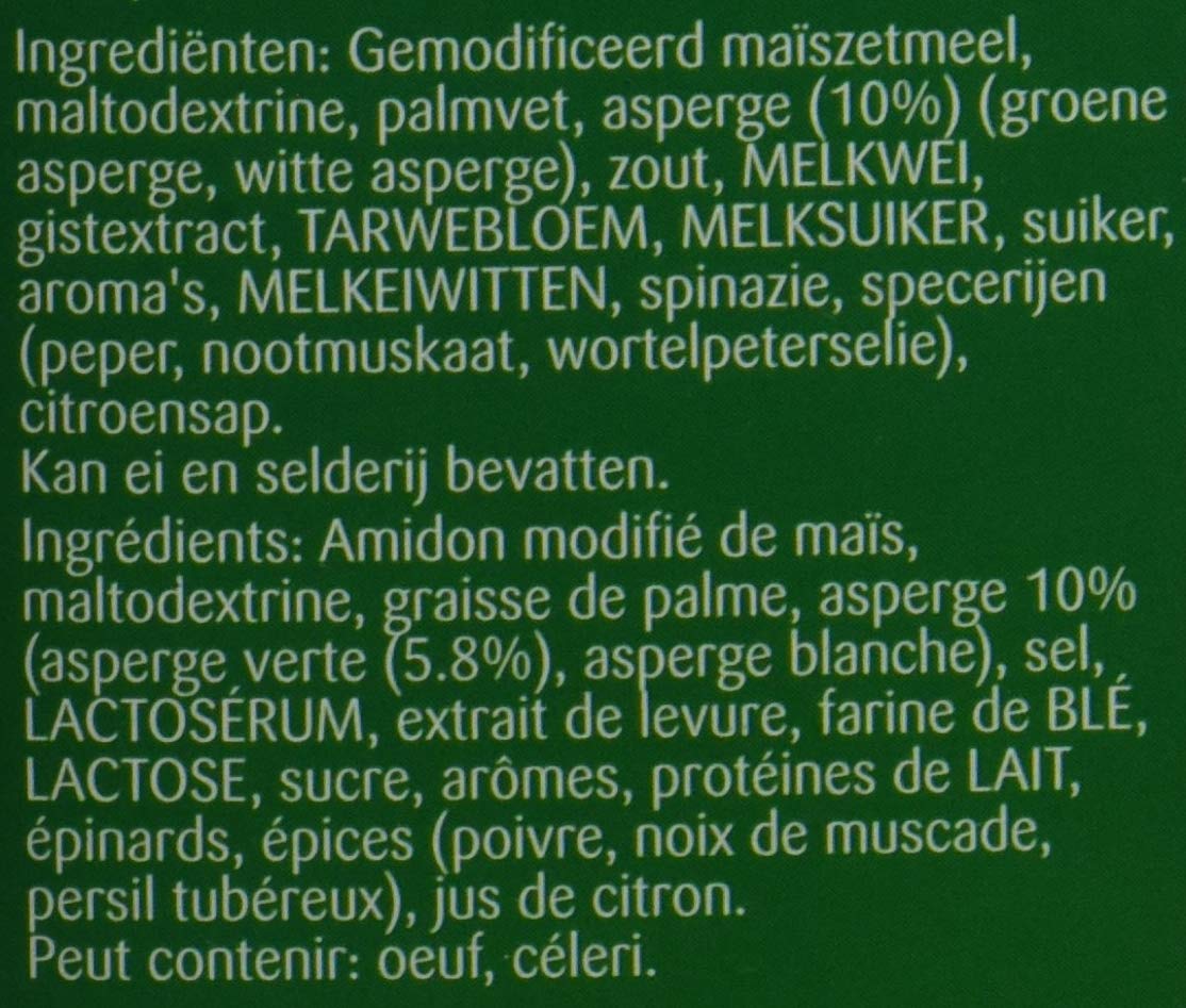 Knorr Supérieur Crème D'asperges Vertes 900g 40 Portions