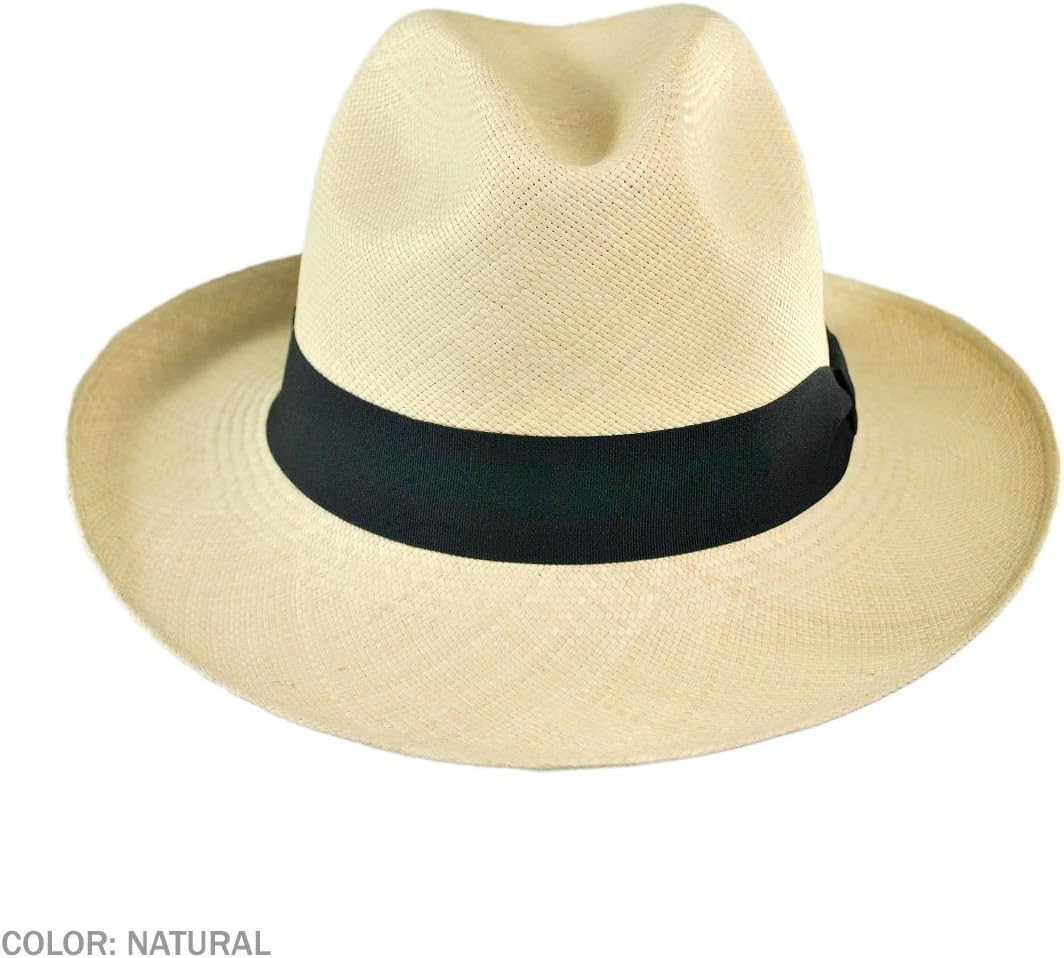 Panama Straw Fedora by Jaxon Hats