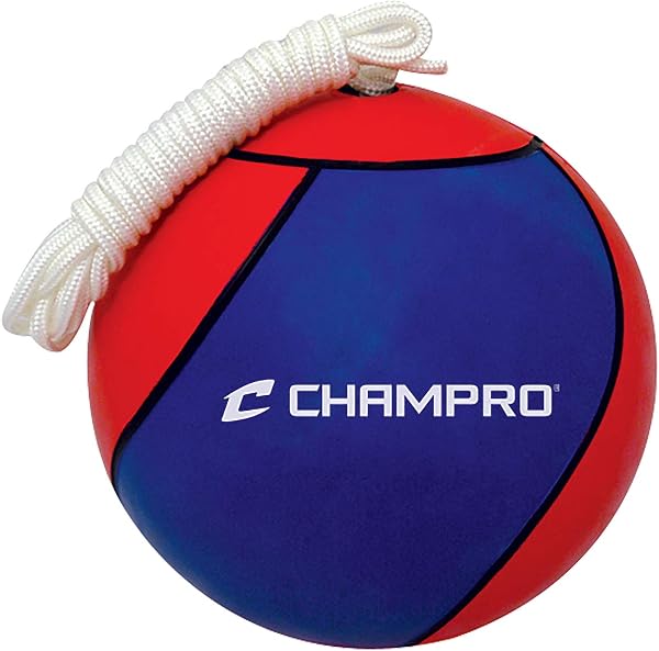 Champro tetherball con construcción de goma resistente