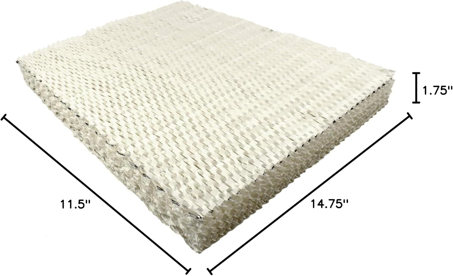 HQRP 2-Pack Wick Filter Replacement for Aprilaire # 12 fits Aprilaire 112, 136, 224, 225, 440, 445, 445A, 448 Humidifiers