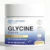 Polvo de Glicina Puregen Labs 150g (5.29 oz) | 3g por porción | 50 porciones | Sin sabor | Sin rellenos ni aditivos | Libre de gluten | No GMO | Apto para vegetarianos 1