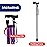 RMS Folding Cane - Foldable, Adjustable, Lightweight Aluminum Offset Walking Cane - Collapsible Walking Stick with Ergonomic Derby Handle - Ideal Daily Living Aid for Limited Mobility (Lavender)