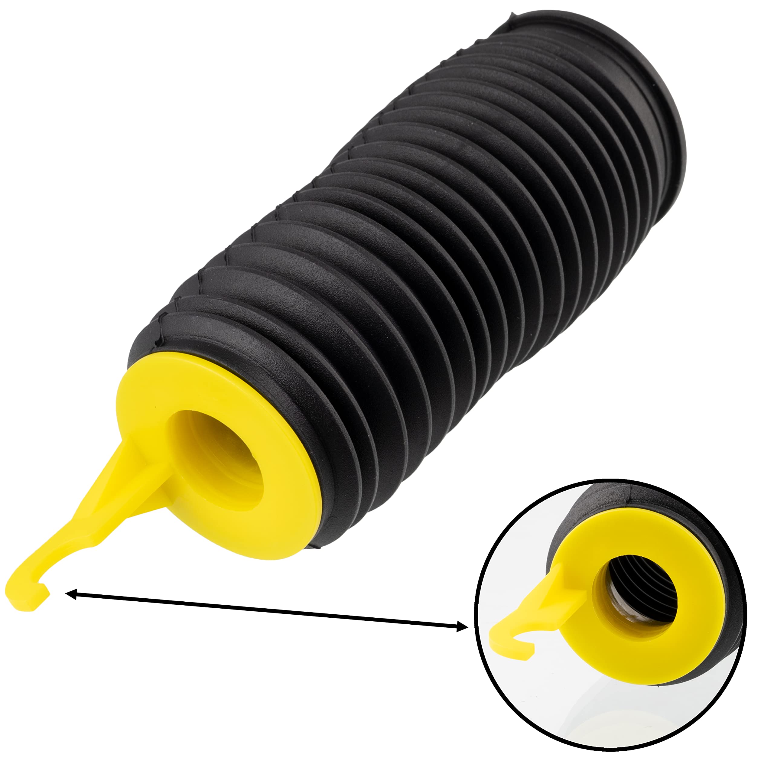 722 170 TOPRAN 722 170 001 Soufflet de direction Thermoplastique, Essieu avant droit : 39 mm
