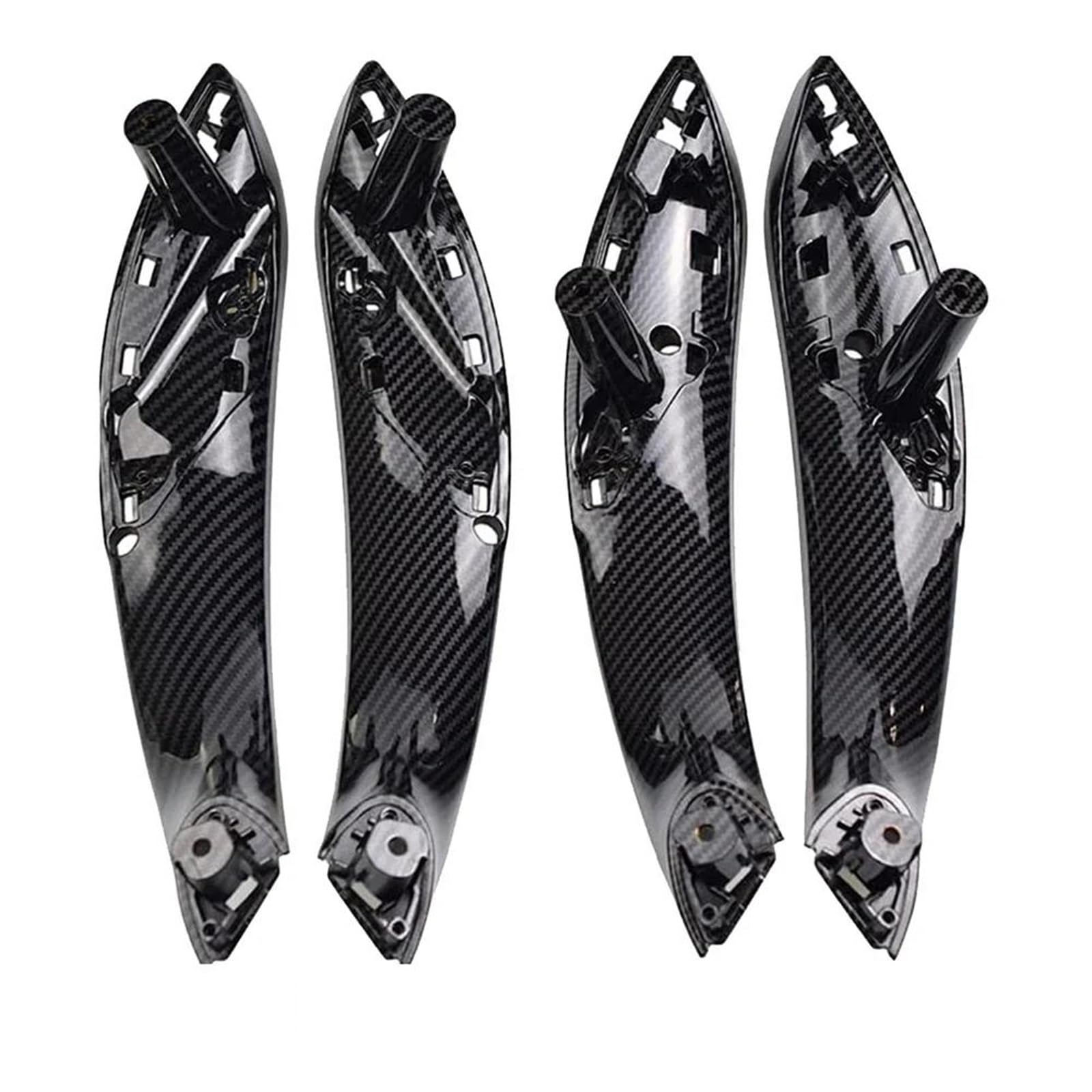 LVXVMOZEOK Interior Door Handle Armrest for F30 for F32 for F34 for F80 for F31 for F33 for F35 for F36 for 3 4 Series Car Door Inner Handle Interior(Front Rear 4 pcs)