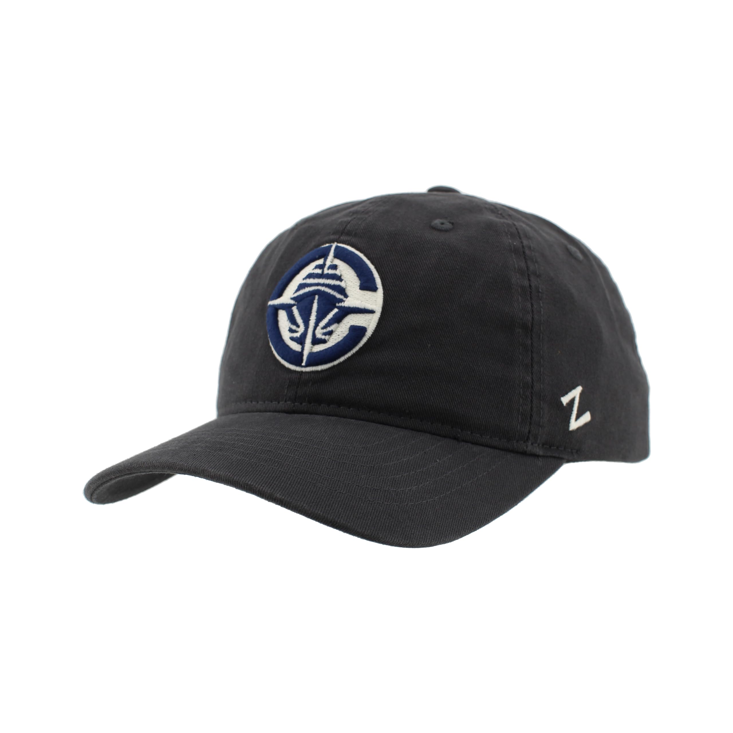 ZHATS NBA Officially Licensed Adjustable Hat Scholarship Icon Charcoal