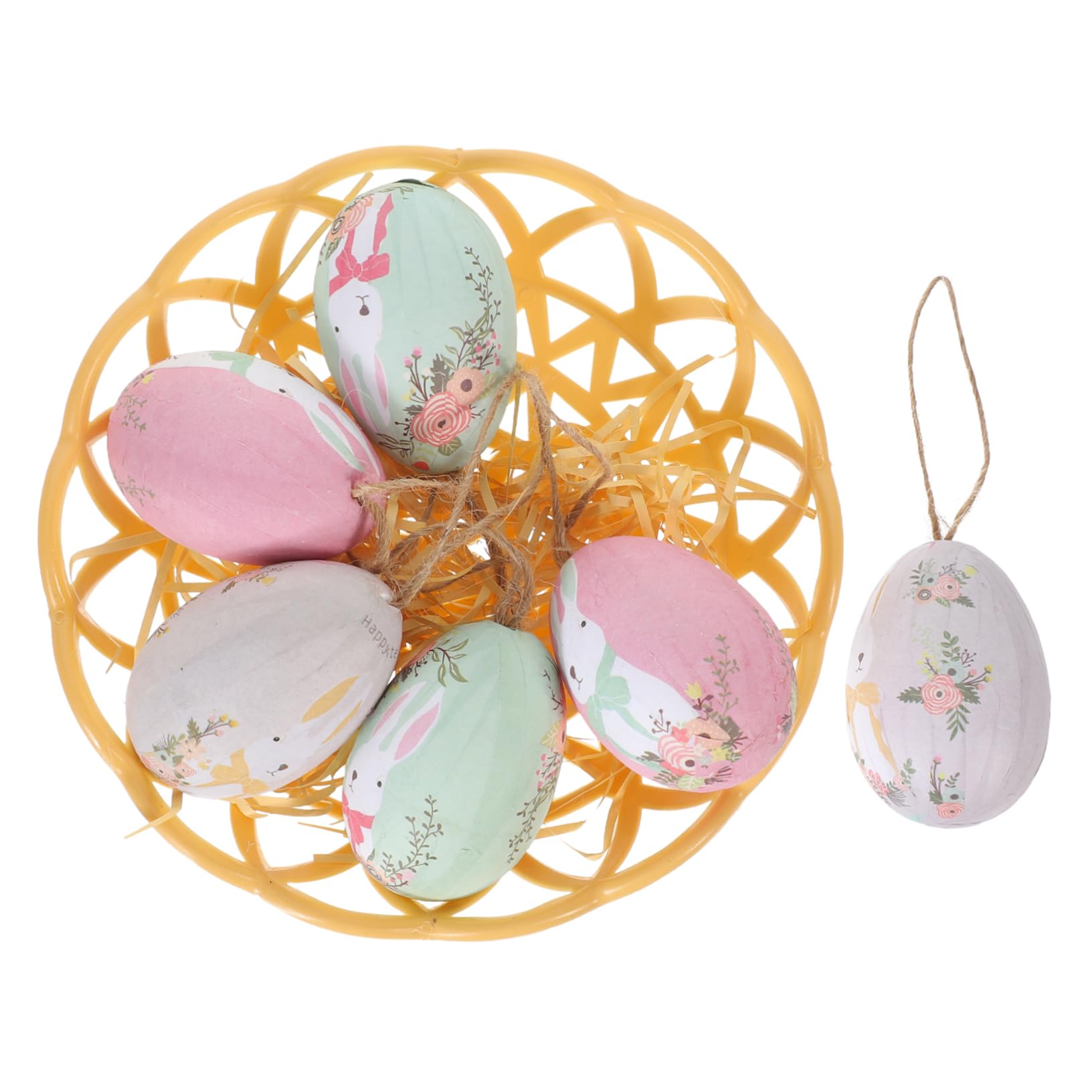 イースターエッグ　デコレーションセット DECOLE（デコレ） egg-daiza-set「お花の妖精イースターエッグ8点