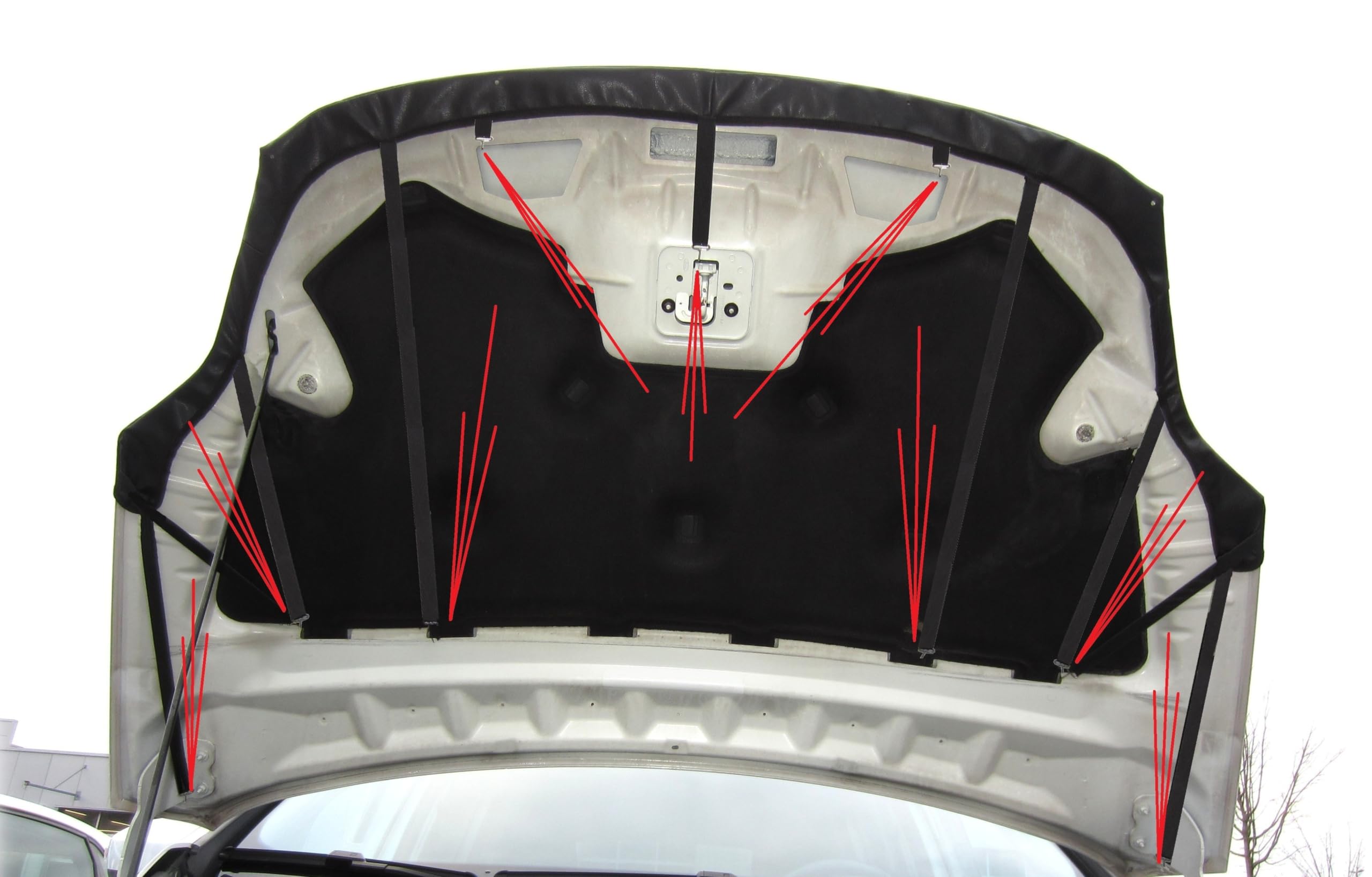 AB3-00411 BRA Kompatibel Mit Ford Mustang GT GT500 Bj. 2010-2014