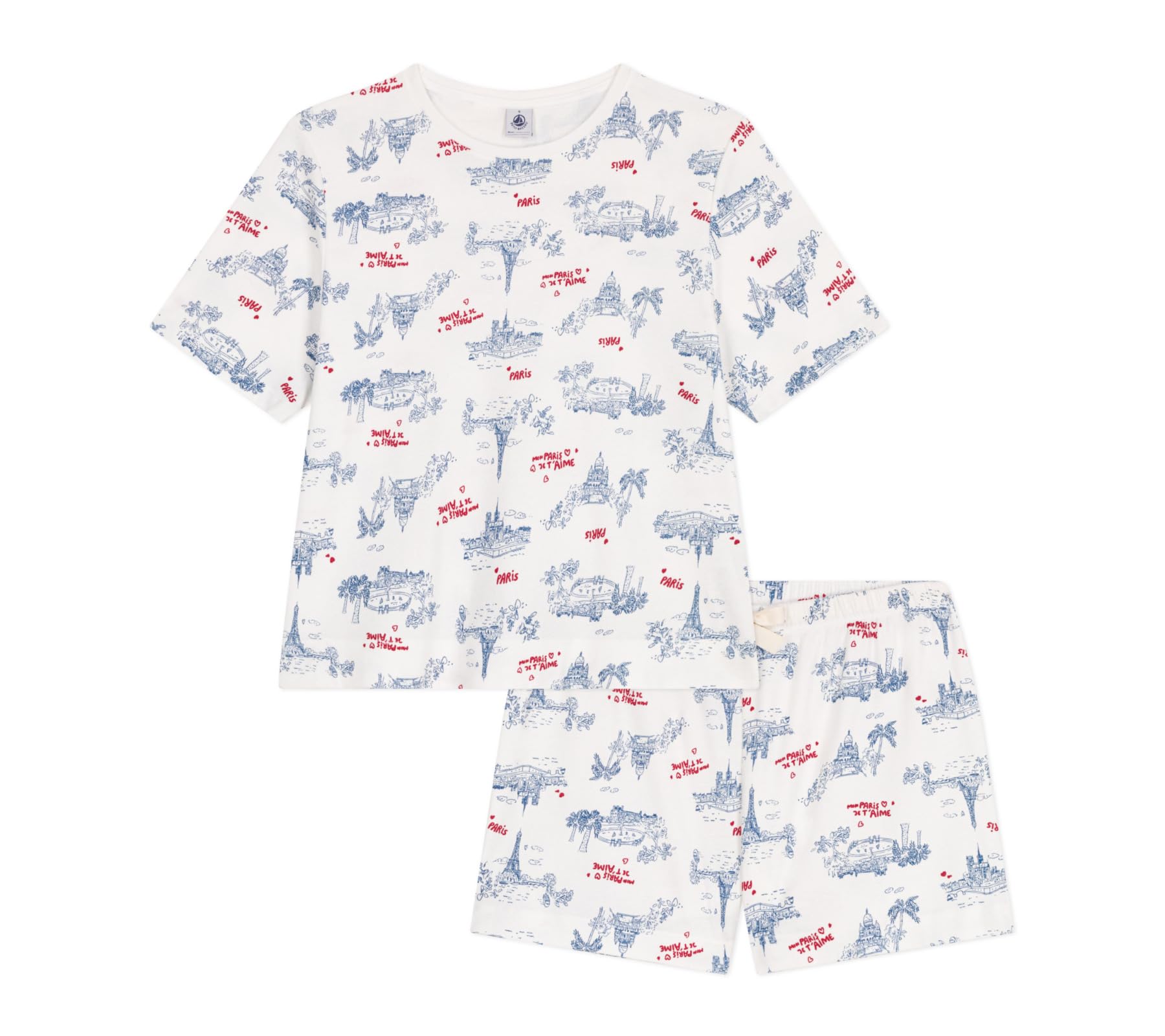 Petit Bateau Damen Pyjacourt