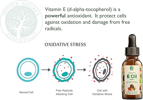 Miniatura 3 de Mother Nature's Essentials Suplemento de vitamina E 42,000IU, 2 oz
