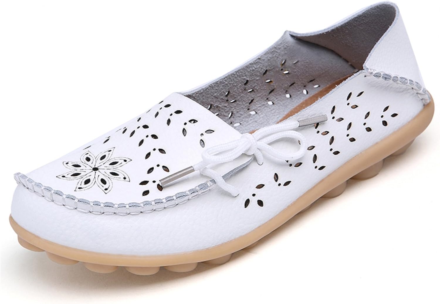 VenusCelia Women’s Breathable Comfort Walking Office Flat Loafer