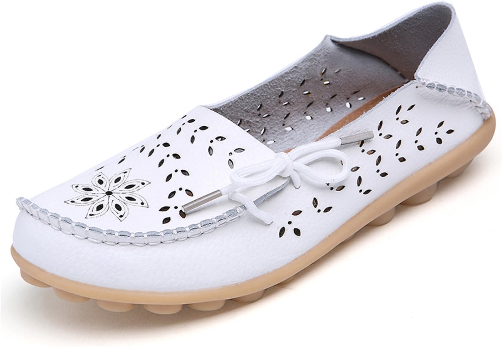 VenusCelia Women's Breathable Comfort Walking Office Flat Loafer