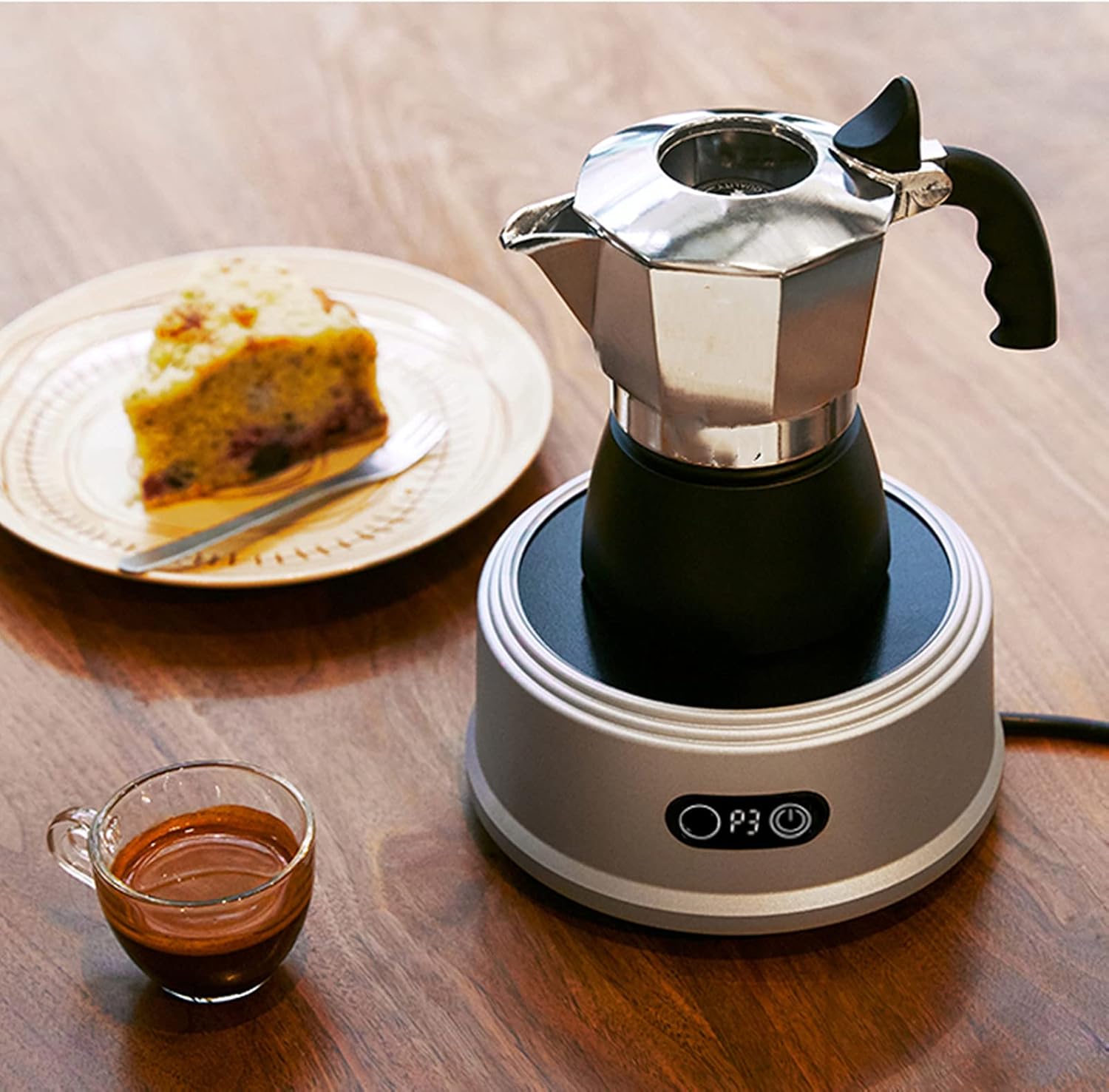 Electric Burner 900w Single Ceramic Glass Hot Plates Induction Hob Portable for Cooking Warming Boiling Frying for Kitchen Camping Rv Office