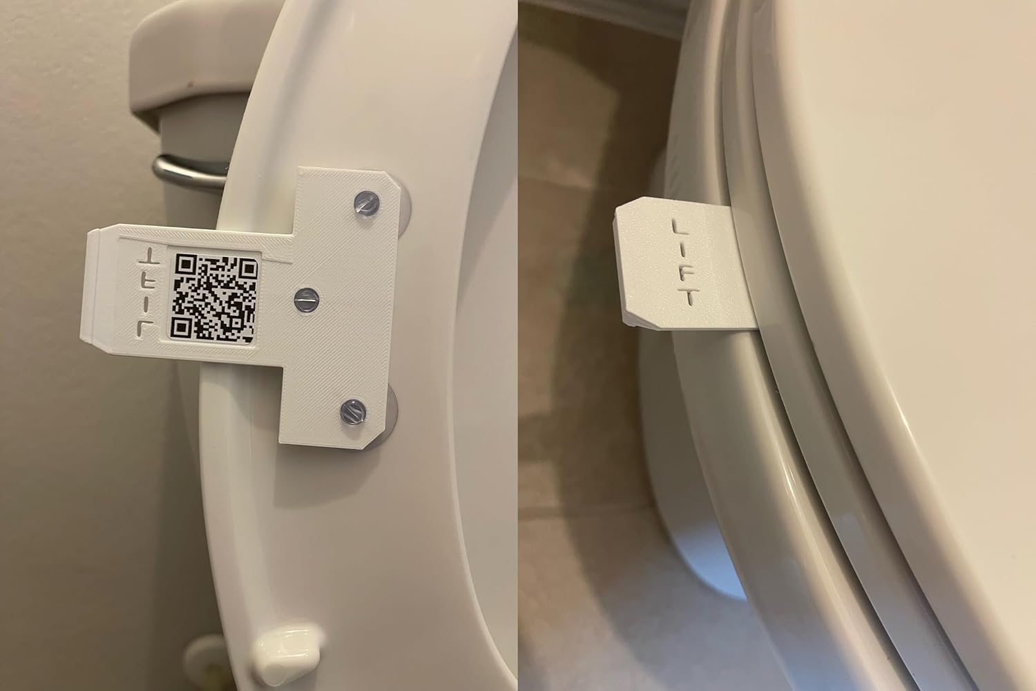 Toilet Seat Lifter Handle – Premium Hands‑Free, Adhesive‑Free Toilet Seat Lift | Universal Fit, Durable Construction | JMProsol SeatLift