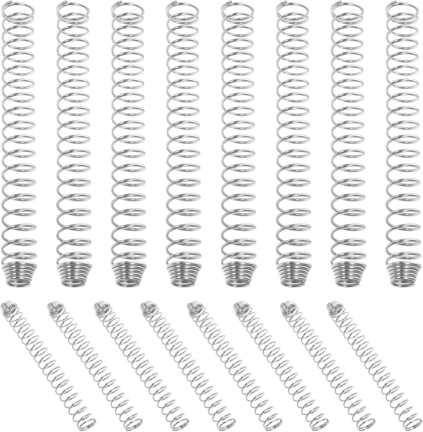 20PCS Rear Drum Brake Cable Spring: ATV Rear Brake Return Spring - Joint Pin Return Parts Replacement Motorcycle Accessories (Cone End)