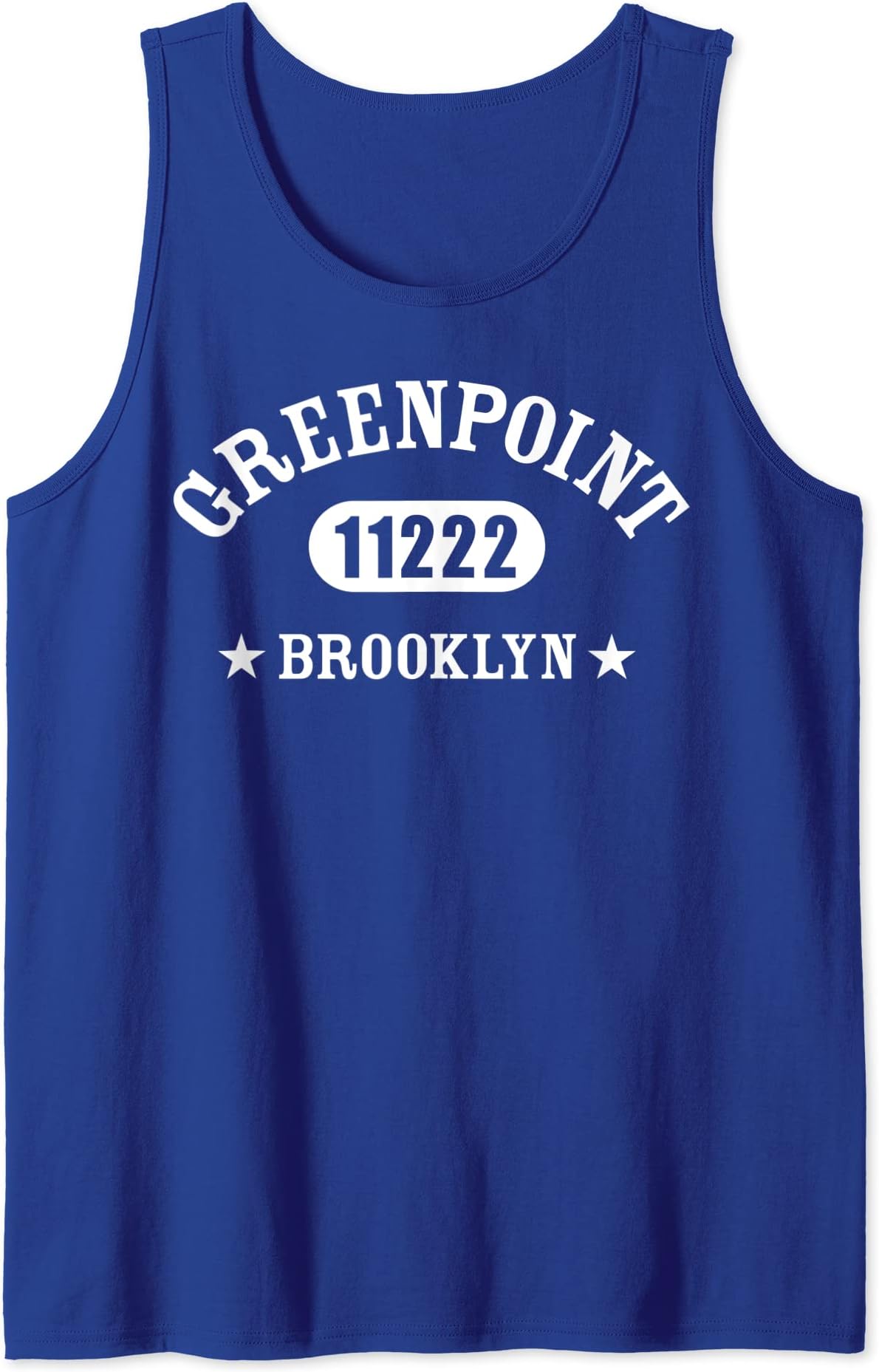 GREENPOINT Brooklyn NY 11222 Athletic Design Tank Top