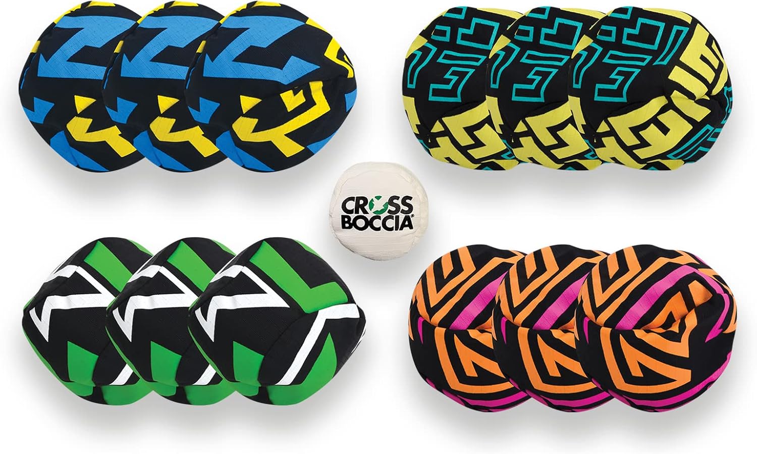 Crossboccia Pro Family Set "Wild Cubes" Urban Bocce Ball