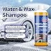 JUVOSANQ Wash & Wax Shampoo, 2-in-1 Car Shampoo and Conditioner, Quick Stain Removal, Glazed Coating, 500ml