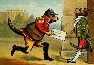 Posterazzi Mouser's Tea Party 1870s Miss Tabby regrets Poster Print by by Unknown, (18 x 24)