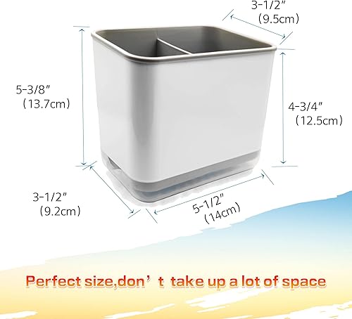 Miniatura 2 de Soporte para cepillos de cocina, organizador de secado de utensilios, cepillo de botellasoporte para esponja, organizador de encimera de fregadero