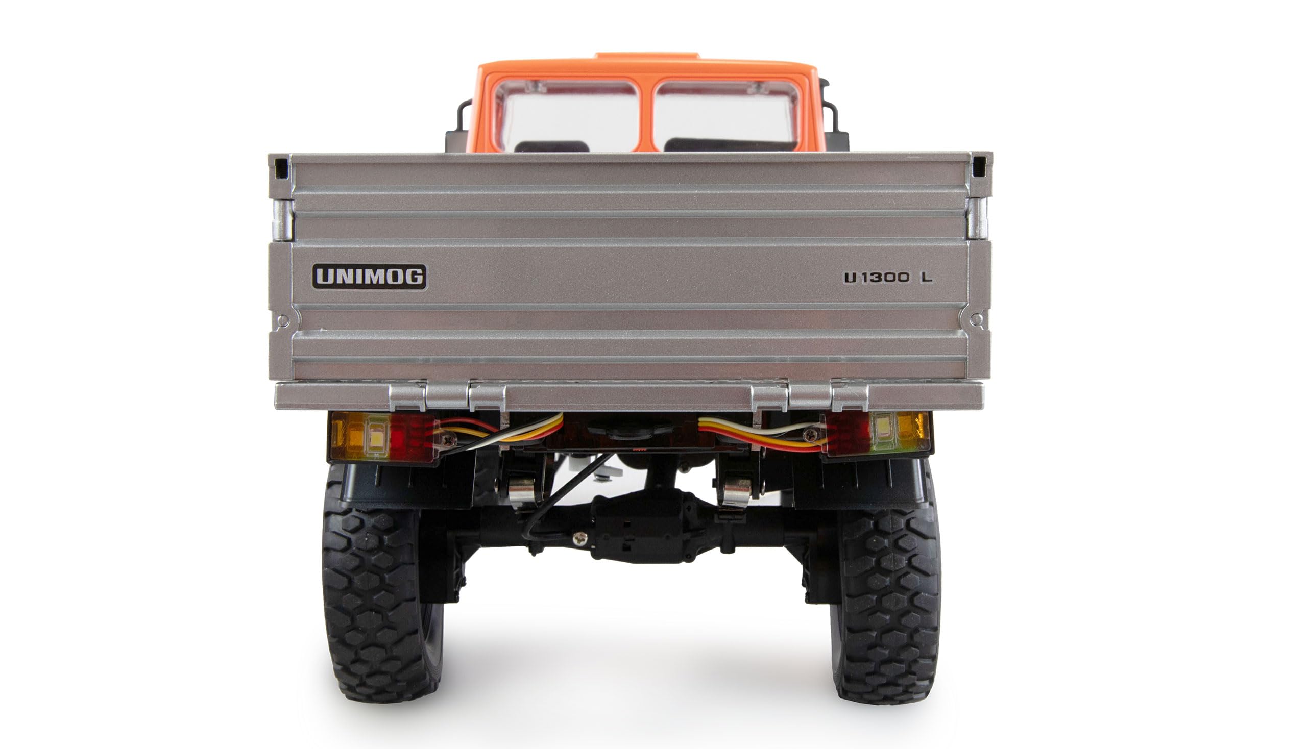 Amewi Mercedes-Benz Unimog Advanced 4WD 1:12 RTR pomarańczowy