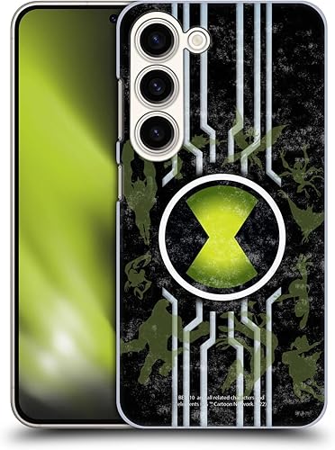 Head Case Designs Funda rígida con licencia oficial de Ben 10 Alien Force Omnitrix Graphics compatible con Samsung Galaxy S23 5G
