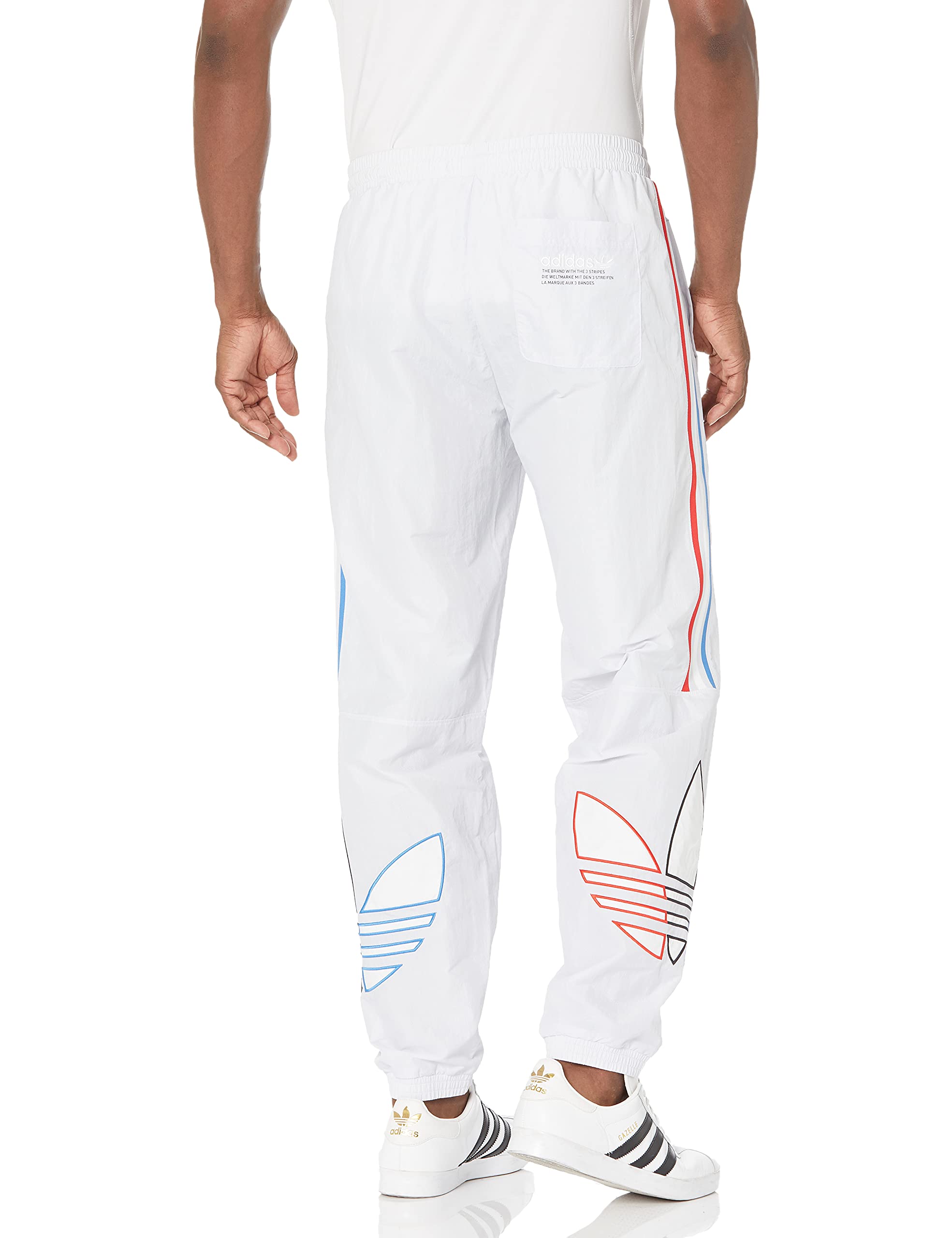 adidas Originals,mens,Tricolor Track Pants,Dark Grey,Small