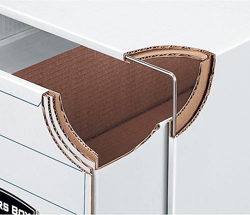 Miniatura 3 de Bankers Box 003121 StorDrawer Steel Plus, BlancoAzul, Letra