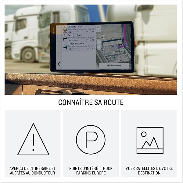 Garmin dēzl LGV1020 - GPS pour Poids Lourds - 4