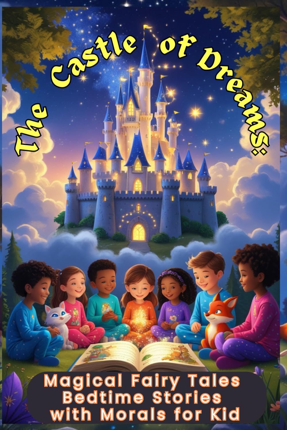 The Castle of Dreams: Magical Fairy Tales Bedtime Stories with Morals for Kids: Teach Kindness, Courage & Friendship as well as to Entertain, Educate ... Gift for kids ( 100 Pages of Adventure & Le