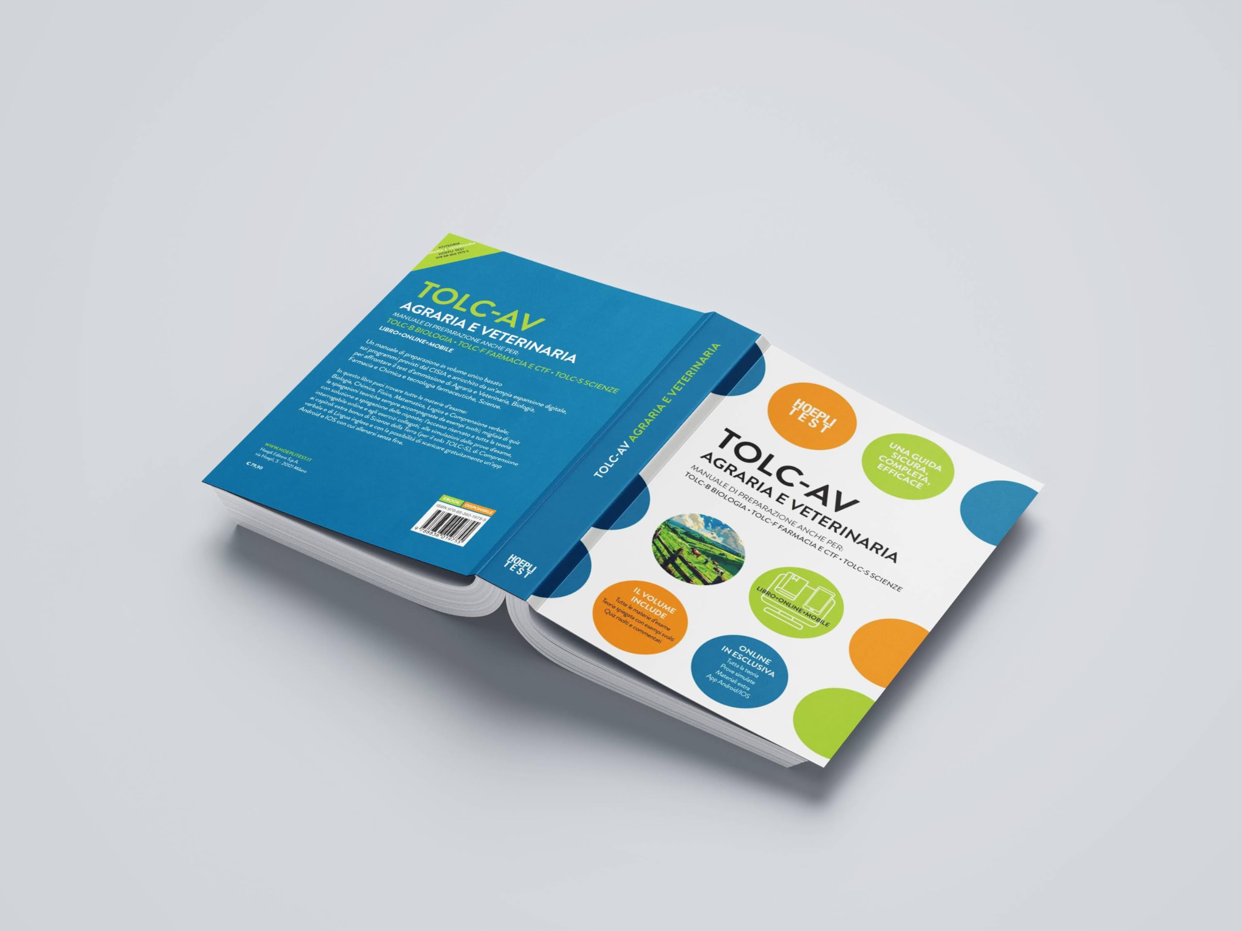 TOLC-AV Agraria e Veterinaria. Manuale di preparazione anche per: TOLC-B Biologia, TOLC-F Farmacia e CTF - TOLC-S Scienze. Con espansione online