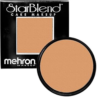 Mehron Makeup StarBlend Cake (2 oz) (Soft Beige)