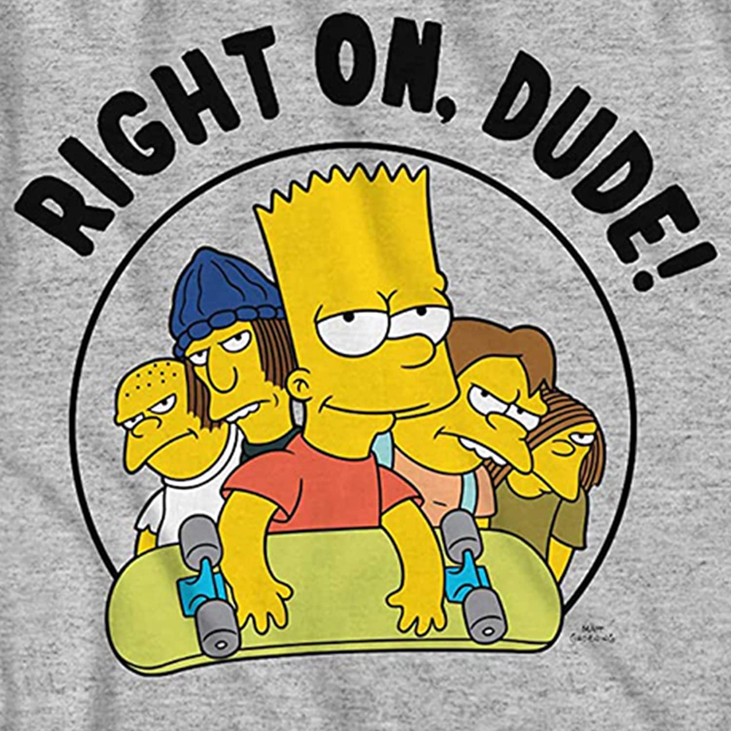 The Simpsons Boys Bart Simpson Skating Shirt - Krusty The Klown, Bart and Homer Simpson Tee Graphic T-Shirt - Image 2
