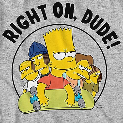 Miniatura 2 de The Simpsons Camiseta de patinaje para niños Bart Simpson - Krusty The Klown, Bart y Homer Simpson