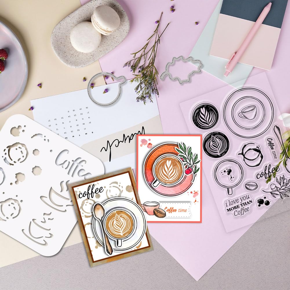 Timbro Trasparente Per Scrapbooking E Biglietti | Tema Giardino | Formato Foglio 15x21.5 Cm - 4