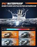 Vista 4 de Bombillas SEALIGHT H1 con luz blanca de 6500K, súper brillantes de 40000 lm, diseño mini 1:1, bombillas antiniebla, 3 minutos de enchufar y listo