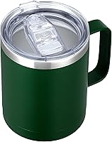 Vista 114 de MEWAY 12oz Coffee Mug With Handle 8 Pack Bulk,Stainless Steel Insulated Travel Tumblers With Sliding Lid,Double Wall Vacuum Camping Cup for Hot &